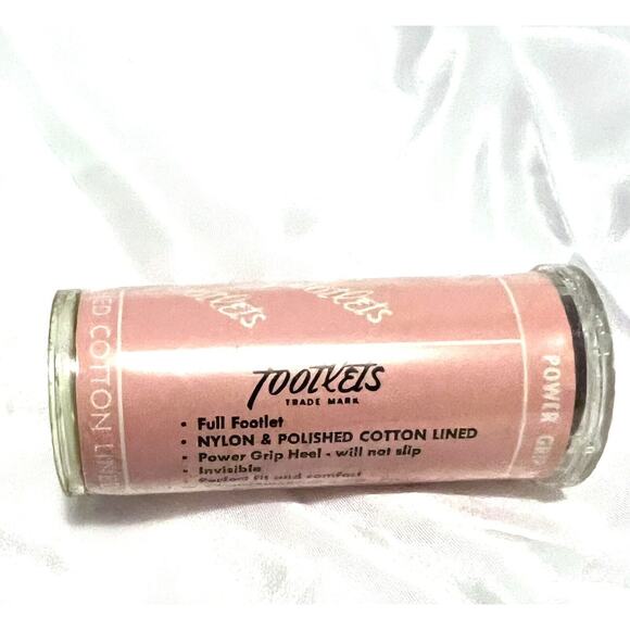 Vintage Footlets Nylon Foot Socks! In Orig Package NEW - Picture 3 of 5